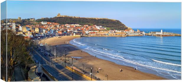 Scarborough South Bay, North Yorkshire Canvas Print by Darren Galpin