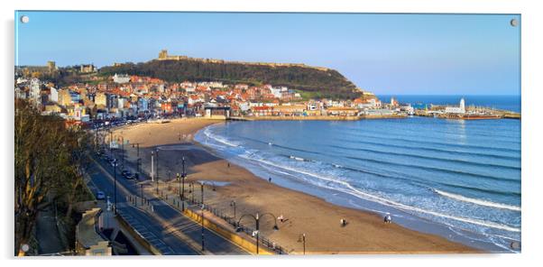 Scarborough South Bay, North Yorkshire Acrylic by Darren Galpin