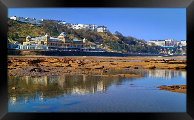 Scarborough Spa, North Yorkshire  Framed Print by Darren Galpin