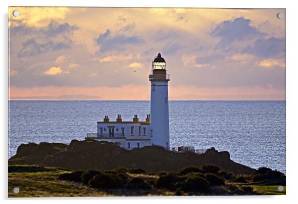 Turnberry lighthouse, Ayrshire Acrylic by Allan Durward Photography