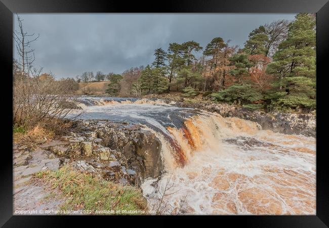 Low Force from the Pennine Way Nov 2022 Framed Print by Richard Laidler