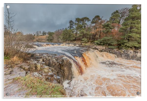 Low Force from the Pennine Way Nov 2022 Acrylic by Richard Laidler