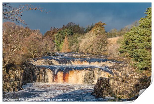 Low Force Waterfall Nov 2022 Print by Richard Laidler