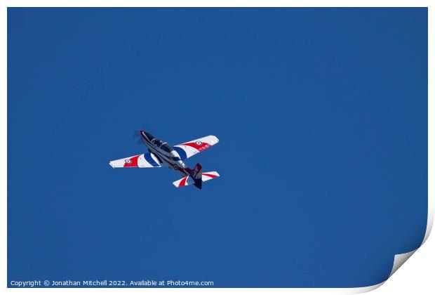 RAF Shorts Tucano Print by Jonathan Mitchell