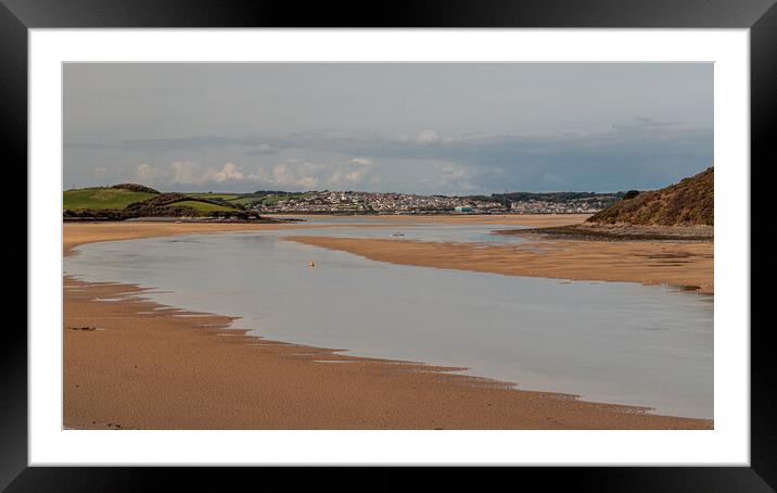 Majestic Padstow Estuary Framed Mounted Print by Wendy Williams CPAGB