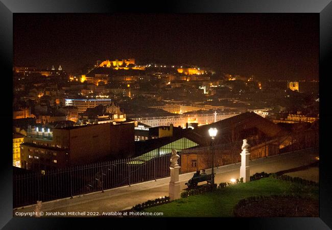 Lisbon, Portugal, 2013 Framed Print by Jonathan Mitchell