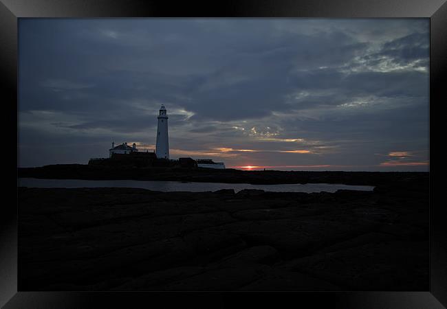 st mary sunrise Framed Print by Northeast Images
