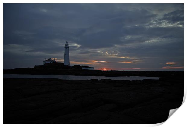 st mary sunrise Print by Northeast Images