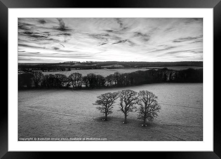 Outdoor  Framed Mounted Print by Evolution Drone
