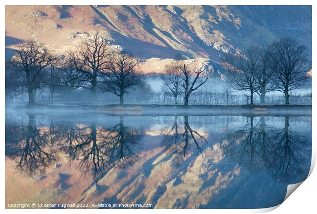 Buttermere Print by Chester Tugwell
