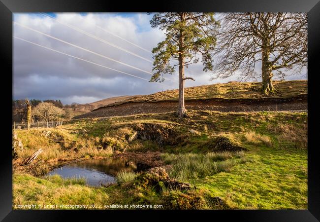 The Green Well of Scotland at Carsphairn, Dumfries and Galloway, Scotland Framed Print by SnapT Photography