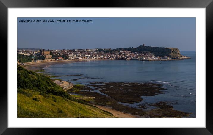 Scenic Scarborough View Framed Mounted Print by Ron Ella