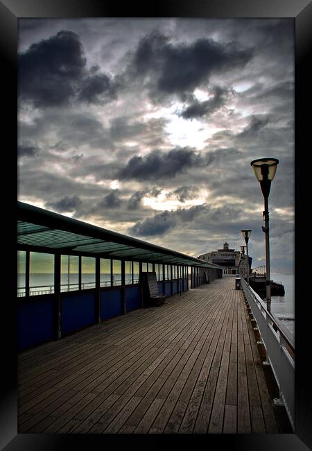 Bournemouth Pier Dorset England Framed Print by Andy Evans Photos