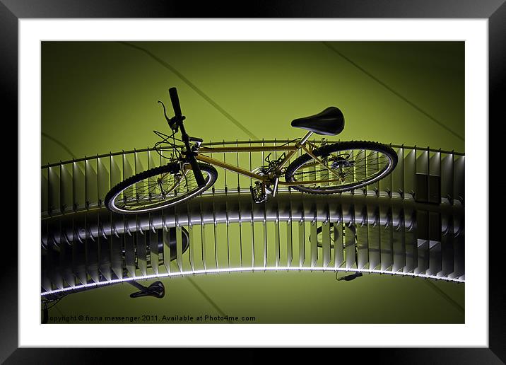 Riding High Framed Mounted Print by Fiona Messenger