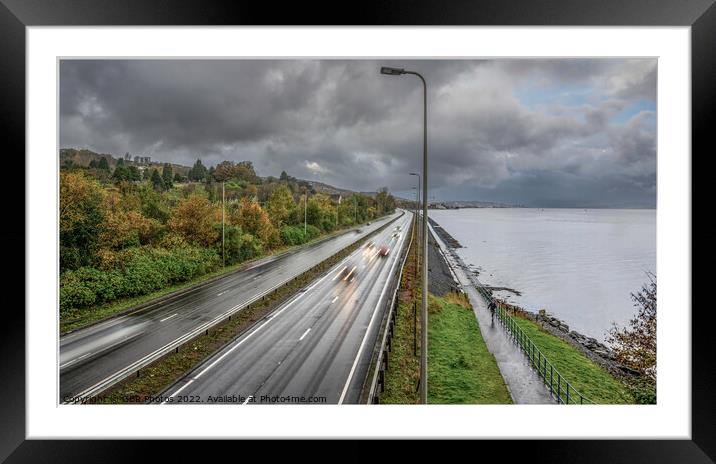 A8 at Port Glasgow Framed Mounted Print by GBR Photos