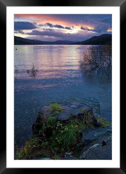 Loch Tay, Scotland Framed Mounted Print by Richard Nicholls