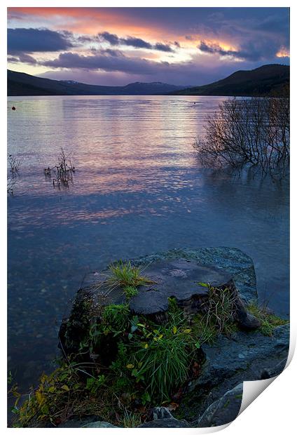 Loch Tay, Scotland Print by Richard Nicholls