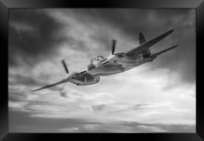 RAF Mosquito Framed Print by J Biggadike