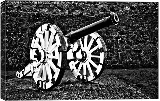 The Cannon Canvas Print by Valerie Paterson