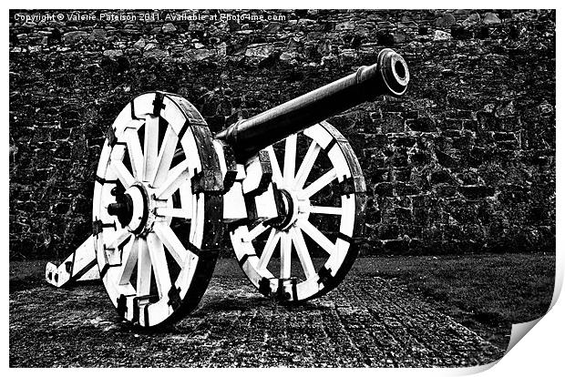 The Cannon Print by Valerie Paterson