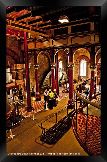 Crossness Pumping Station Framed Print by Dawn O'Connor
