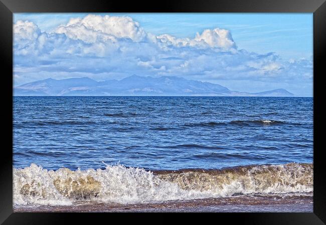 Outdoor oceanbeach Framed Print by Allan Durward Photography