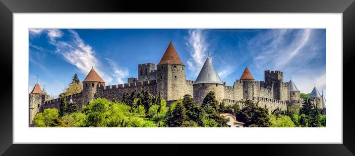 Castles and Catharsis Framed Mounted Print by Roger Mechan