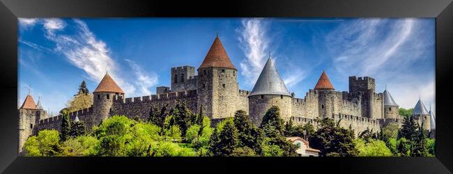 Castles and Catharsis Framed Print by Roger Mechan