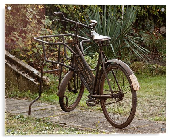 Vintage Bike Acrylic by Dawn O'Connor