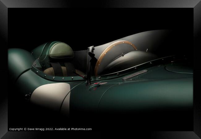 Aston Martin DBR1 Framed Print by Dave Wragg