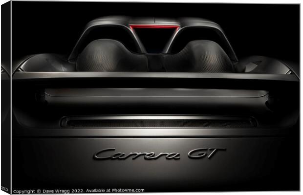 Porsche Carrera GT Canvas Print by Dave Wragg