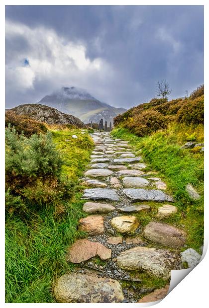 Snowdonia National Park Print by chris smith