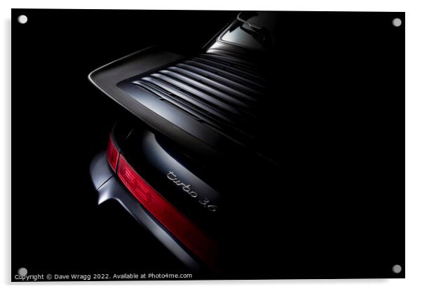 Porsche 911 Acrylic by Dave Wragg