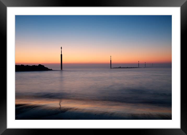 Sea Palling Dawn Framed Mounted Print by Robert Geldard