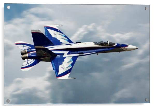 RCAF F18 Hornet Acrylic by J Biggadike