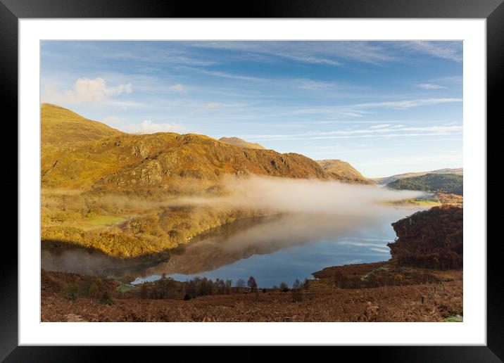Llyn Dinas  Framed Mounted Print by Rory Trappe