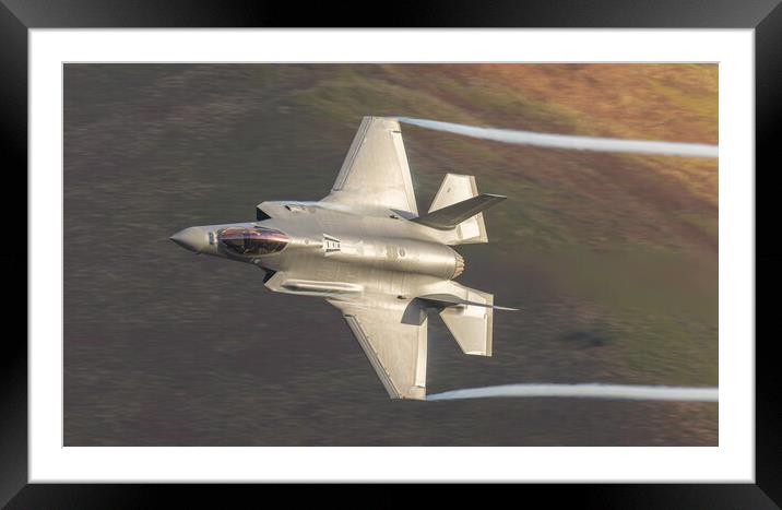 Lockheed Martin F-35 Lightning II Framed Mounted Print by Rory Trappe