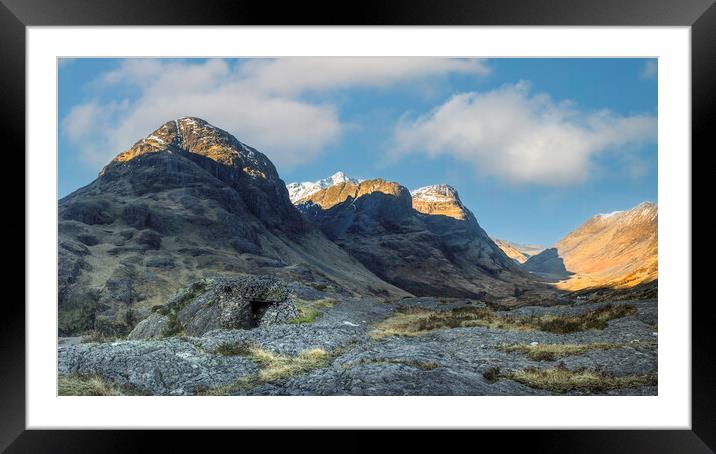 The 3 Sisters of Glencoe  Framed Mounted Print by Anthony McGeever