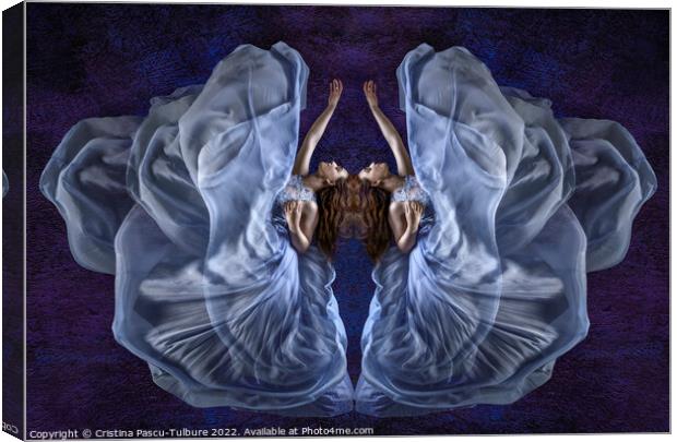 Butterfly dancer Canvas Print by Cristina Pascu-Tulbure