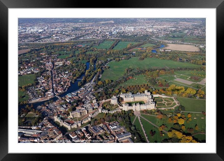 Windsor Panorama Framed Mounted Print by Graham Prentice