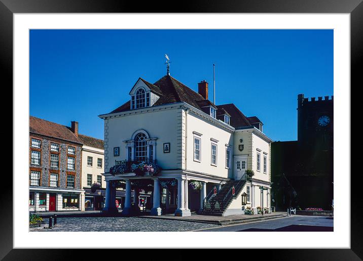 Wallingford Town Hall Framed Mounted Print by Gerry Walden LRPS
