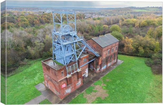 Barnsley Main Colliery Canvas Print by Apollo Aerial Photography