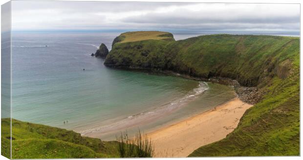 Donegal The Silver Strand, Malin Beg Canvas Print by Margaret Ryan