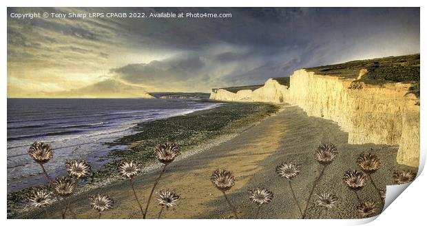 BIRLING GAP AND SEVEN SISTERS Print by Tony Sharp LRPS CPAGB