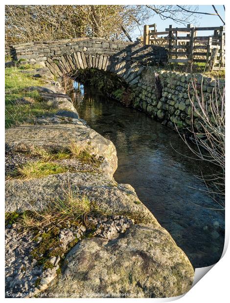Fell Foot Bridge, Cumbria Print by Photimageon UK