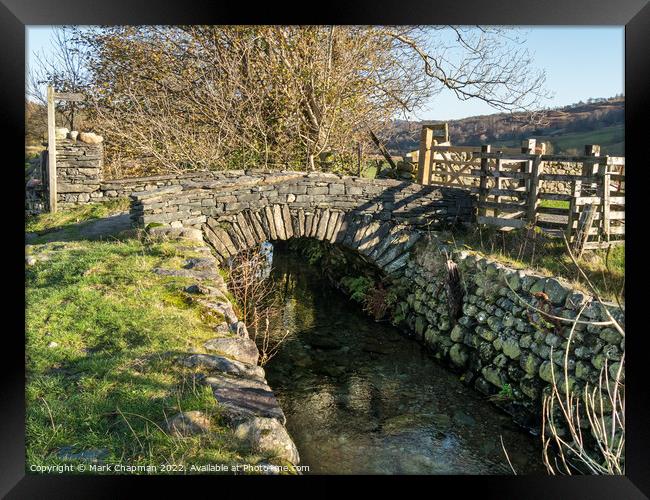Fell Foot Bridge, Cumbria Framed Print by Photimageon UK