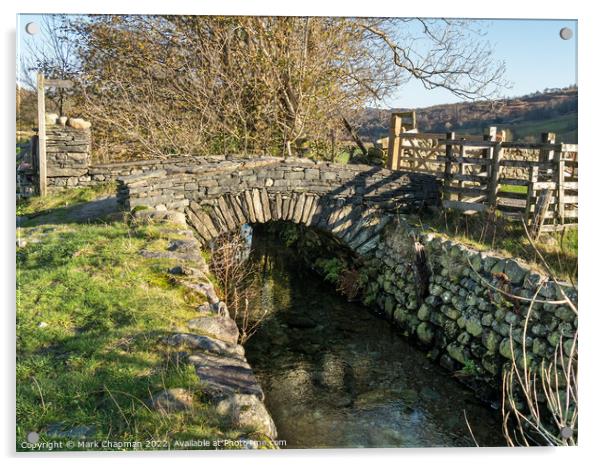 Fell Foot Bridge, Cumbria Acrylic by Photimageon UK
