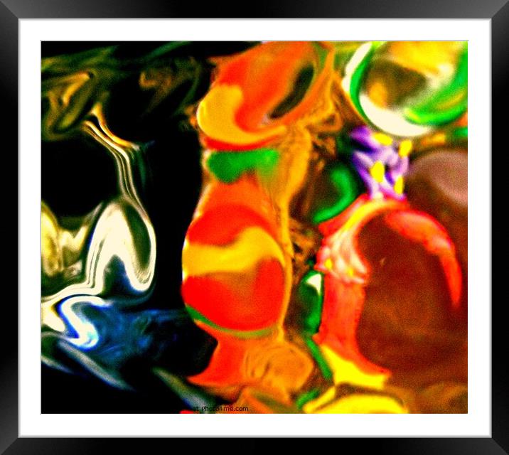 Abstract 479 Framed Mounted Print by Stephanie Moore