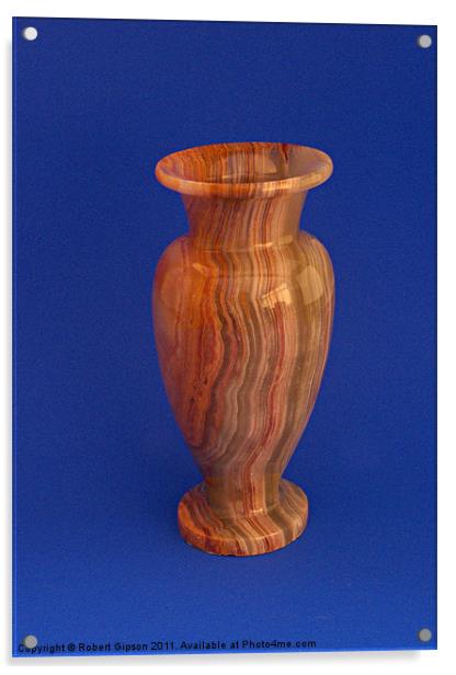 Onyx Vase Acrylic by Robert Gipson