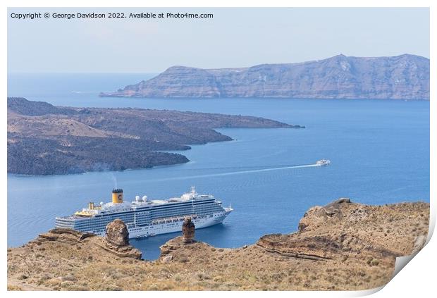 Cruising By  Print by George Davidson